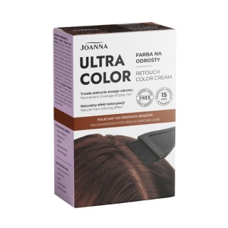 Joanna Ultra Color Root Dye voor middenbruin haar 1 st.