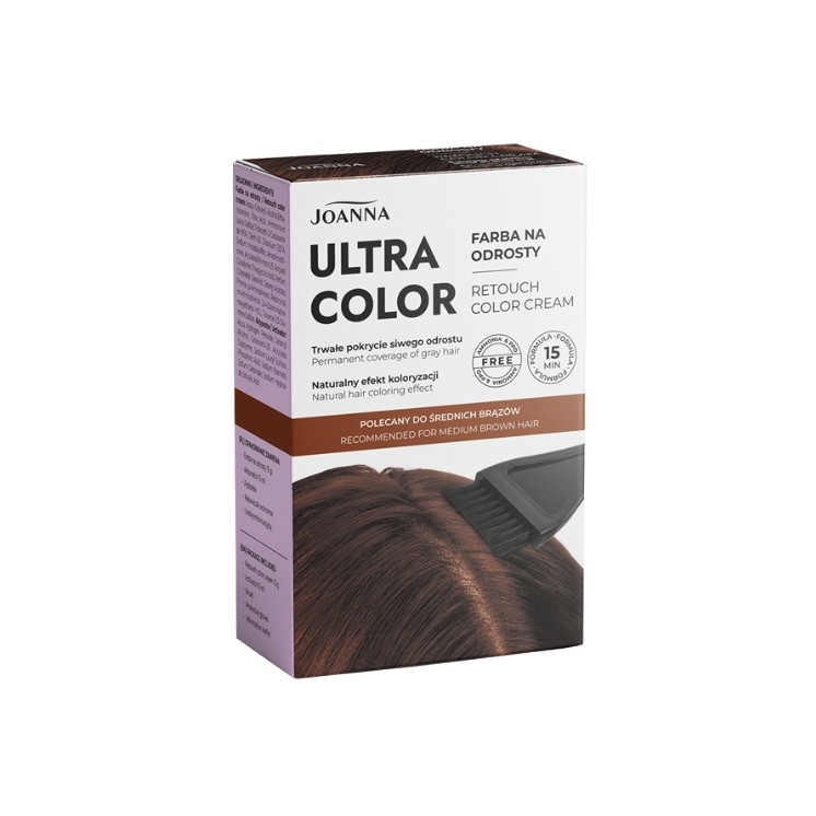 Joanna Ultra Color Root Dye voor middenbruin haar 1 st.