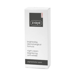 Ziaja Med Whitening behandeling Anti-rimpel nacht gezichtscrème 50 ml