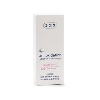 Ziaja Acai Berries Express Serum for face and neck smoothing and firming 50 ml