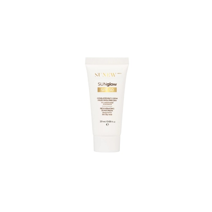 Sunew Med+ SUNglow SPF50 Rejuvenating Face Cream Travel Size 20 ml