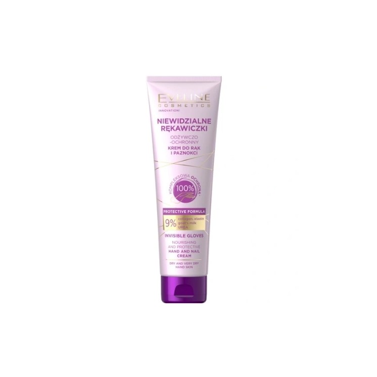 Eveline Invisible Gloves Voedende en beschermende hand- en nagelcrème 75 ml