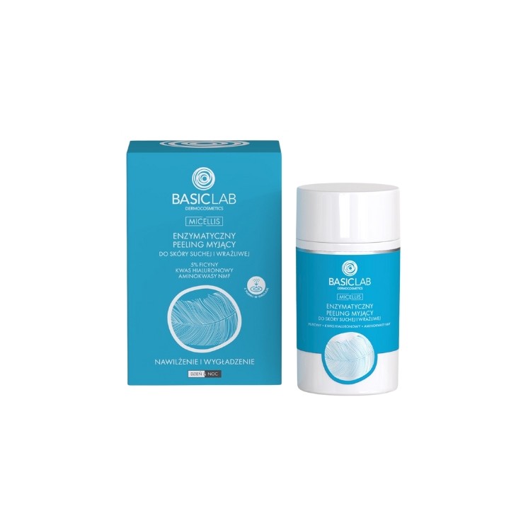 BasicLab Micellis Enzymatic Peeling Dry and Sensitive Skin 35 g