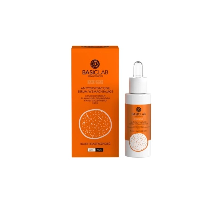 BasicLab Esteticus antyoksydacyjne Serum do twarzy wzmacniające 30 ml