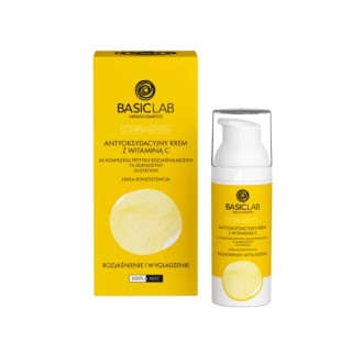 BasicLab Complementis antyoksydacyjny Krem do twarzy z Witaminą C lekka konsystencja 50 ml