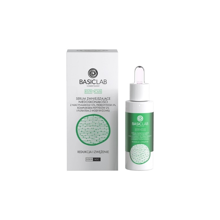 BasicLab Esteticus Serum do twarzy zmniejszające niedoskonałości 30 ml