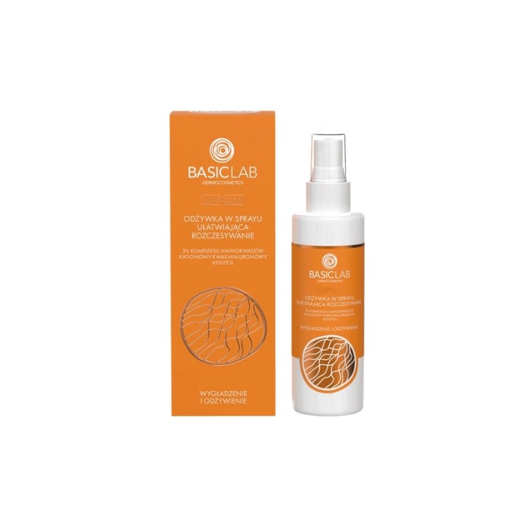 BasicLab Capillus Odżywka w sprayu ułatwiająca rozczesywanie 150 ml