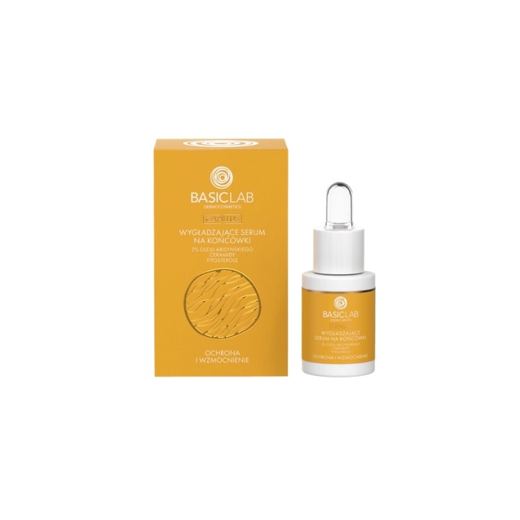 BasicLab Capillus Serum wygładzające końcówki włosów 15 ml