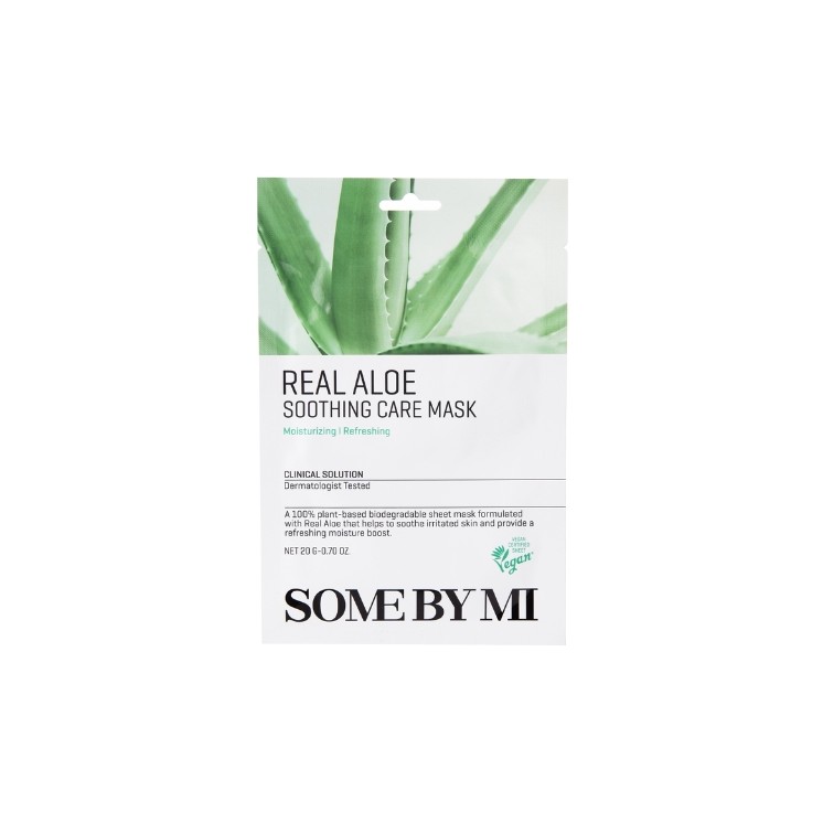 Some By Mi Real Aloe Soothing Face Sheet Mask 20g