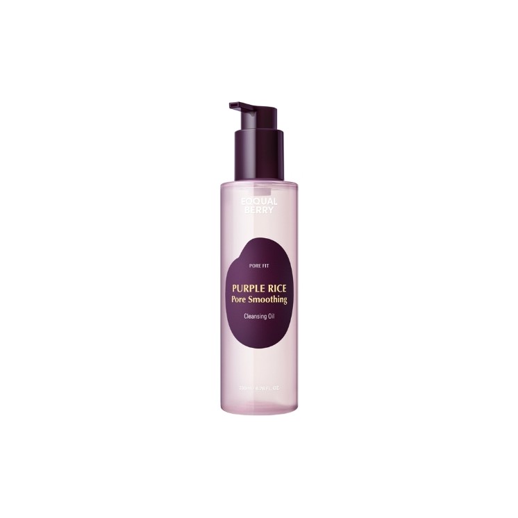 Eqqualberry Purple Rice wygładzający Olejek do demakijażu 200 ml