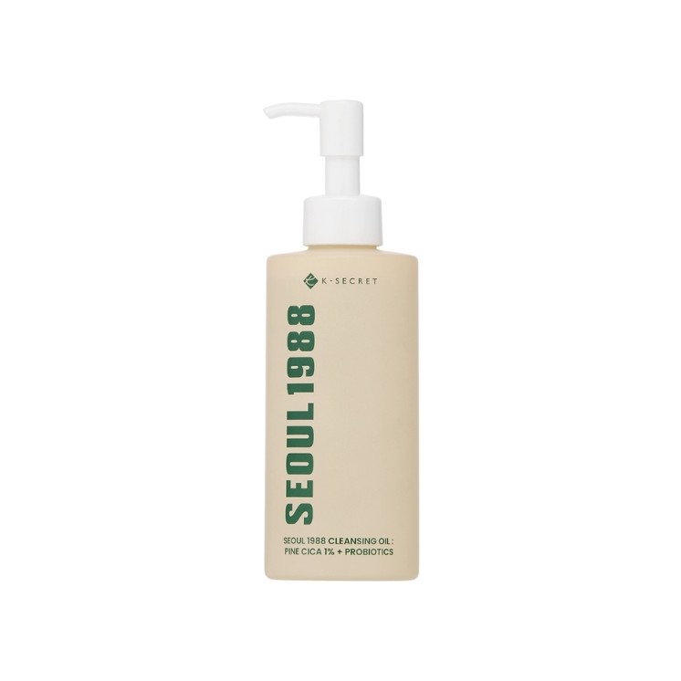 K-SECRET SEOUL 1988 Cleansing Oil : Pine Cica 1% + Probiotics Olejek do Demakijażu 200 ml