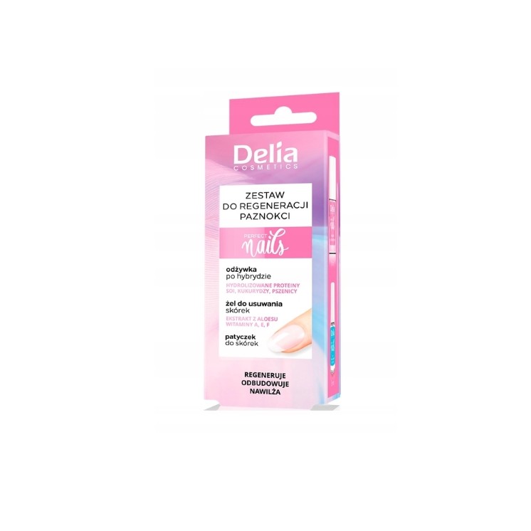 Delia Perfect Nails 3-in-1 nagelregeneratiekit