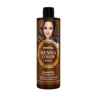 Venita Henna Color Brown Shampoo for brown hair 300 ml
