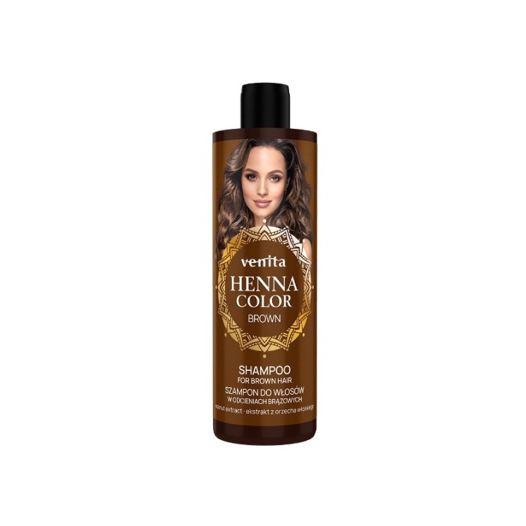 Venita Henna Color Brown Shampoo for brown hair 300 ml