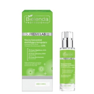 Bielenda Professional SUPREMELAB Sebio Derm Night Exfoliating and Correcting Concentrate 30 ml Bielenda Professional SUPREMELAB Sebio Derm Night Exfoliating and Correcting Concentrate 30 ml