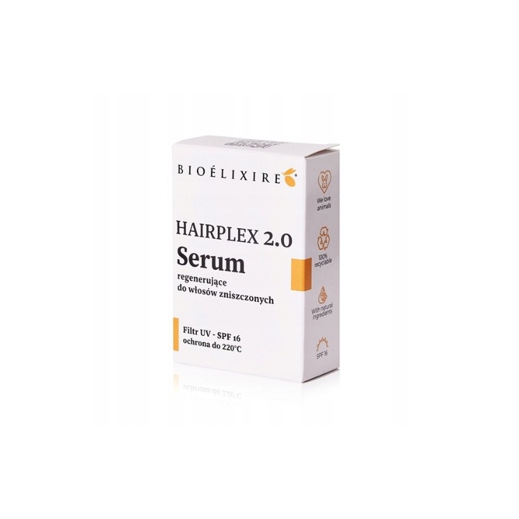 BioElixire Hariplex 2.0 regenerujące Serum do włosów zniszczonych SPF16 20 ml