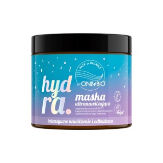 OnlyBio Hair in Balance Hydra Ultra-hydraterend haarmasker 400 ml OnlyBio Hair in Balance Hydra Ultra-hydraterend haarmasker 400 ml