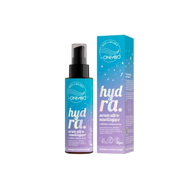 OnlyBio Hair in Balance Hydra Ultra-hydraterend haarserum met verhelderend effect 100 ml