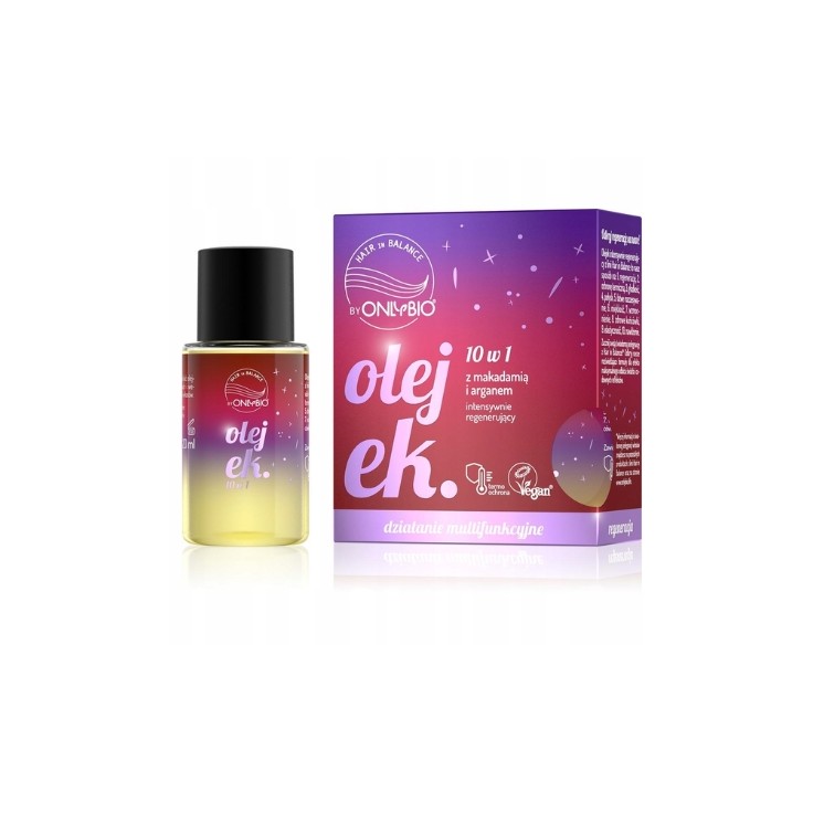 OnlyBio Hair in Balance 10in1 Regenererende Haarolie 20ml