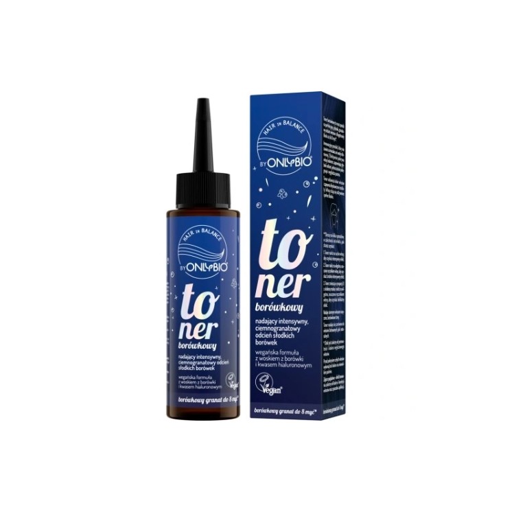 OnlyBio Hair in Balance Blueberry Haartoner 100 ml