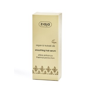 Ziaja Argan Satin Smoothing Hair Serum Treatment with Argan and Tsubaki Oils 50 ml
