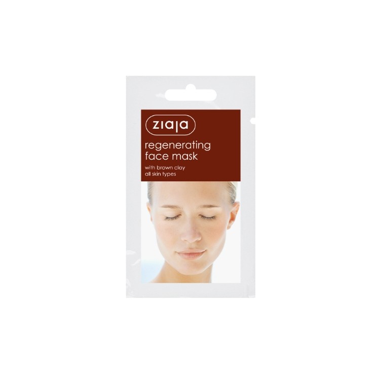 Ziaja Regenerierende Gesichtsmaske mit brauner Tonerde 7 ml