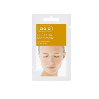 Ziaja Anti-Stress Face Mask with Yellow Clay 7 ml