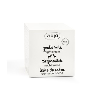 Ziaja Goat Milk Nährende und glättende Nachtgesichtscreme 50 ml