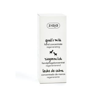 Ziaja Geconcentreerde Voedende en Whitening Handcrème met Geitenmelk 50 ml