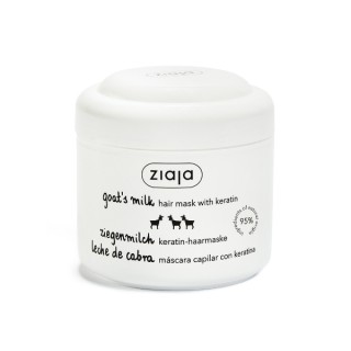 Ziaja Geitenmelk Haarmasker met Keratine Intensief Verzorgend 200 ml