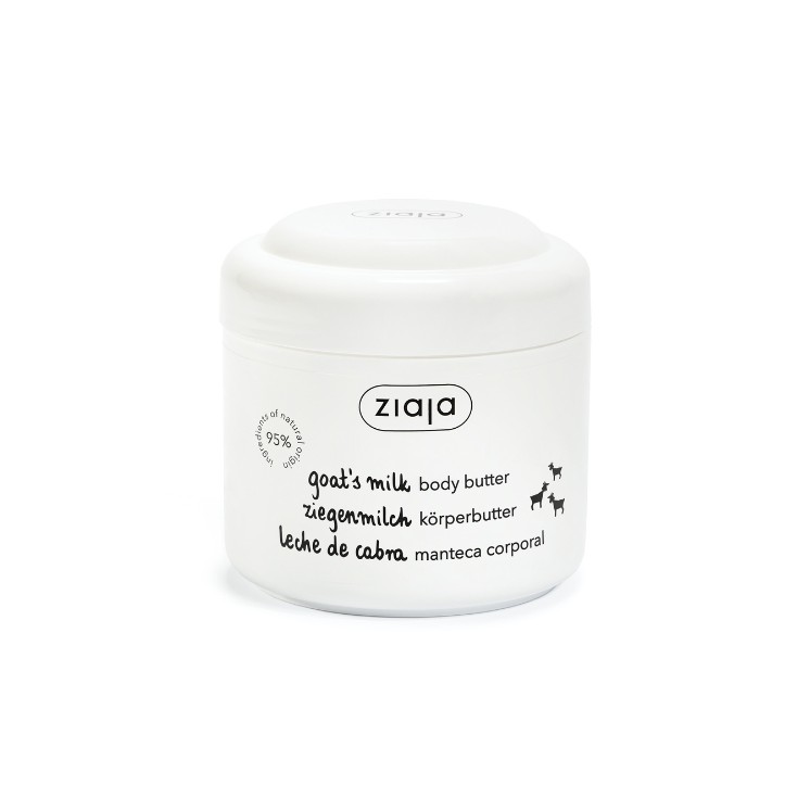 Ziaja Ziegenmilch Körperbutter milchige Regeneration Omega 3 + Omega 6 + Vit. E 200 ml