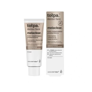 Tołpa Dermo Face Melaclear Tagesgesichtscreme zur Aufhellung von Verfärbungen 40 ml