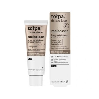 Tołpa Dermo Face Melaclear Nachtgesichtscreme Aufhellende Verfärbungen 40 ml