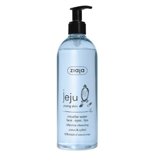 Ziaja Jeju Mizellenwasser Gesicht, Augen, Lippen 390 ml