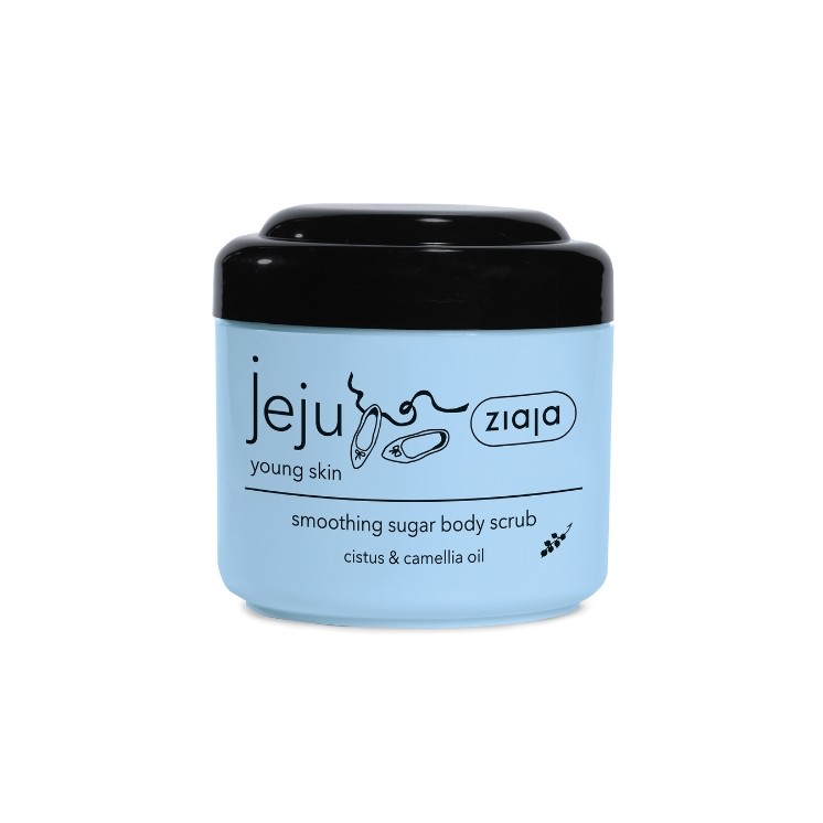 Ziaja Jeju Suiker Body Peeling met Zwarte Stippen 200 ml