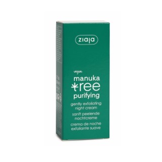 Ziaja Reinigende Micro-exfoliërende gezichtscrème met amandelzuur voor de nacht 50 ml