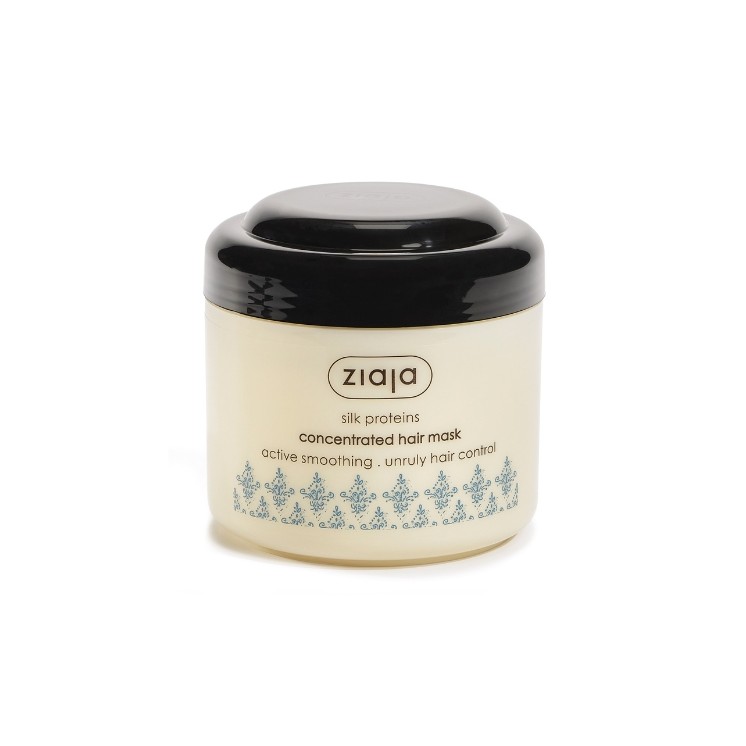 Ziaja Silk geconcentreerd Gladmakend haarmasker met zijdeproteïnen 200 ml