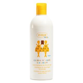 Ziaja Maziajki Shampoo + Wasmiddel koekje-vanille-ijs 400 ml