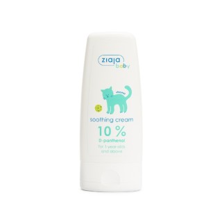 Ziaja Ziajka Verzachtende kindercrème met 10% D-panthenol 60 ml