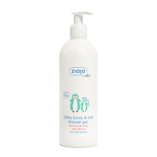Ziaja Ziajka Kinder Körper- und Haarwaschgel sanft zur Haut 400 ml