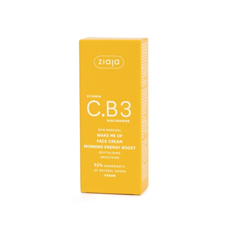 Ziaja Vitamine C.B3 hydraterende Ontwakingscrème 50 ml