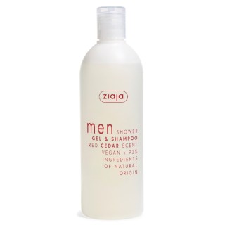 Ziaja Yego Douchegel en Haarshampoo Red Cedar 400 ml