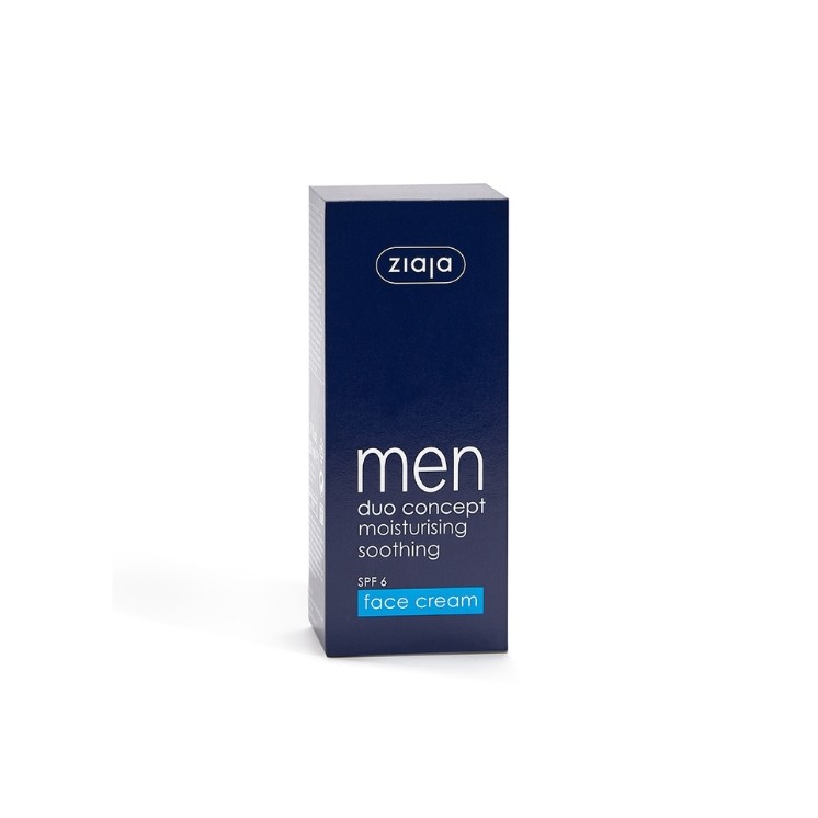 Ziaja Yego Hydraterende gezichtscrème voor mannen SPF6 lage bescherming 50 ml
