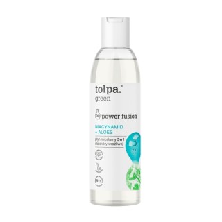 Tołpa Green Power Fusion 3in1 Micellar Water for Sensitive Skin Niacinamide + Aloe 200 ml