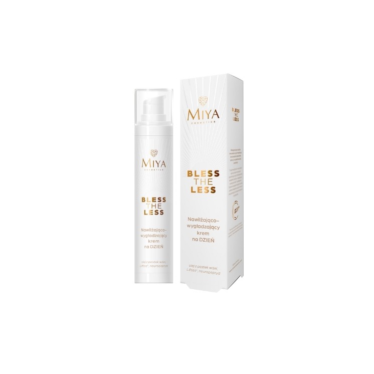 Miya Cosmetics Bless The Less Moisturizing and Smoothing Day Face Cream 50 ml