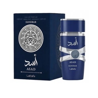 Lattafa Eau de Parfum voor Mannen Asad Zanzibar 100 ml