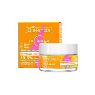 Bielenda Recharge moisturizing and brightening 4-in-1 face cream gel 50 ml