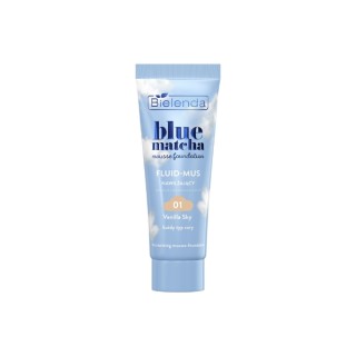Bielenda Blue Matcha Moisturizing Fluid - Mousse /01/ Vanilla Sky 30 g