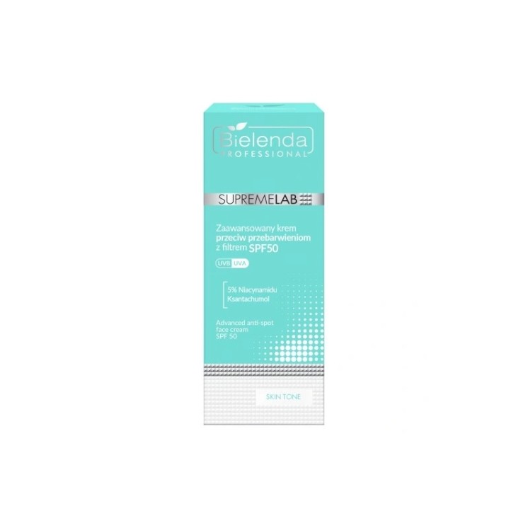 Bielenda Professional SUPREMELAB Skin Tone Anti-Verkleuring Gezichtscrème SPF50 + 50 ml