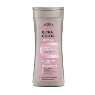 Joanna Ultra Color Hair conditioner pink shades of blond 200 g